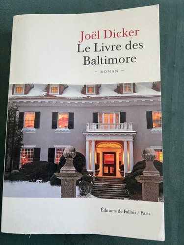 Livre des baltimore joël - livre, baltimore,