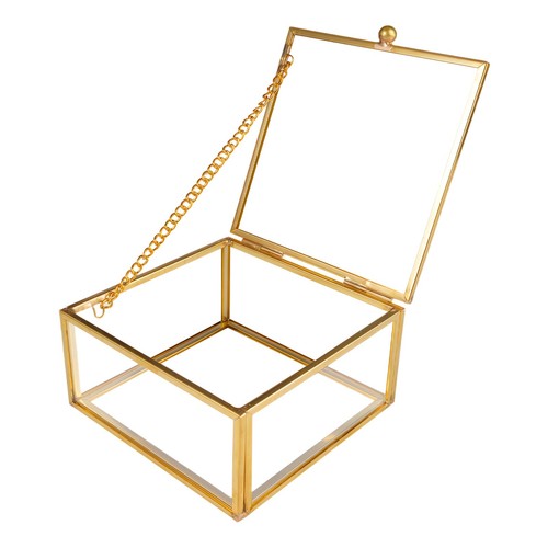 Boîte bijoux verre - boîte,