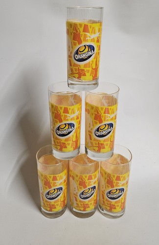 Lot verres orangina - de, 6