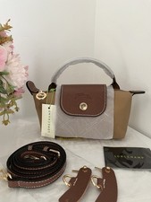 Sac mini longchamp - sac, camel