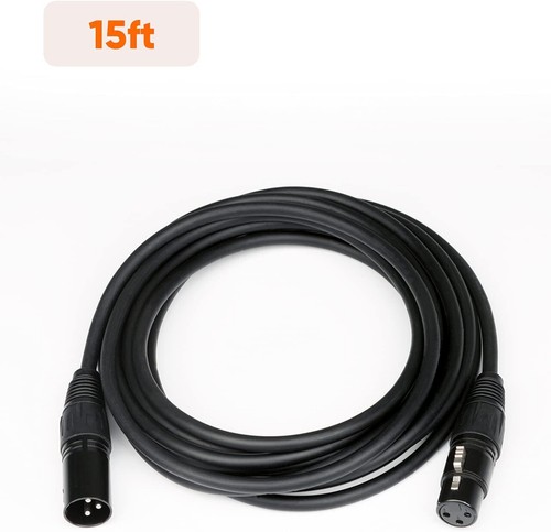 15ft balanced pin xlr - -,