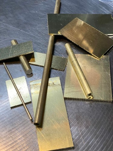 Brass scrap box lbs - box,