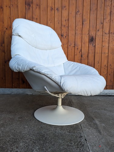 Fauteuil relax cuir vintage - cuir,