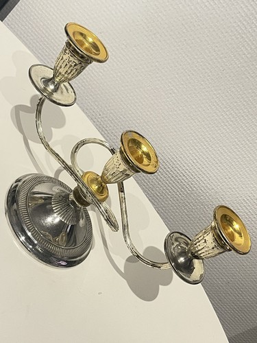 Ancien chandelier bougeoir - /,