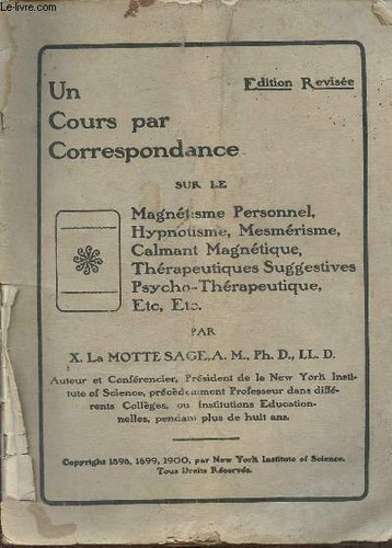 Cours par correspondance - un,