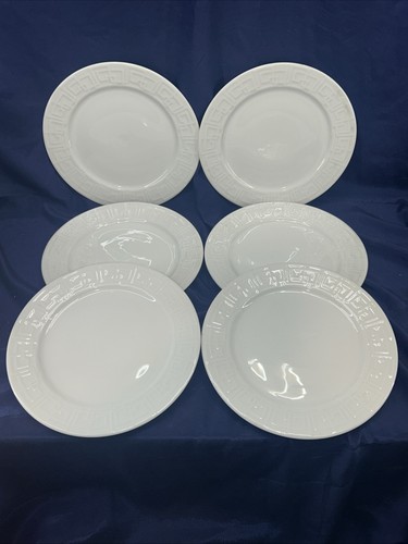 Grandes assiettes plates - 6,