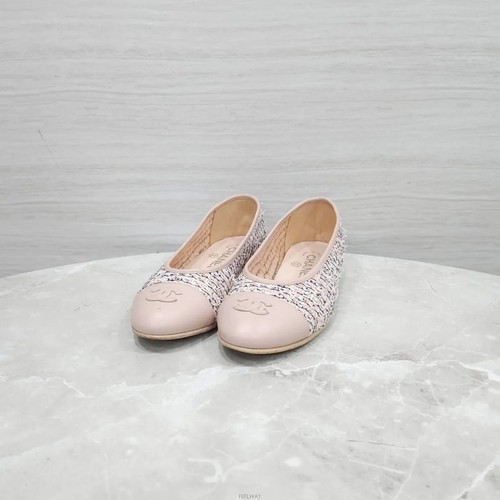 Chanel ballerines tweed - chanel,