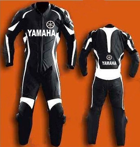Cuir combinaison moto yamaha - moto,