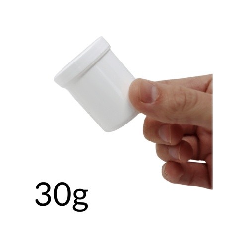 Pot crème avec couvercle - pot,