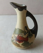 Petit pichet / cruche, en grès d'art Basque, déposé Gaïtaud