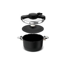 Seb Autocuiseur 6l Inox Noir