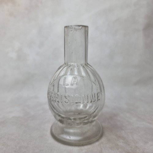 Flacon verre ancien pour - en,
