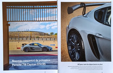 PORSCHE 718 vintage Print Ad !! " Cayman GT4 RS "