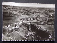 M295B) CPSM MAURIAC Cantal - cascade, viaduc, hôtel - 1957