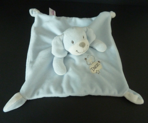Doudou plat pommette chien - se.,