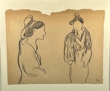 LOUIS VALTAT (1869-1952) Les Arlésiennes