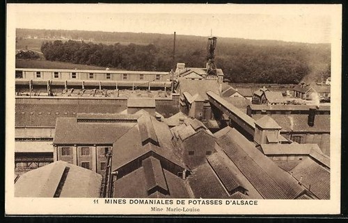 Cpa mines domaniales - domaniales, de