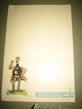 BENEDICTINE MENU PUBLICITAIRE ILLUSTRATEUR SEM