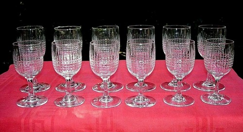 Baccarat nancy wine crystal - 12,