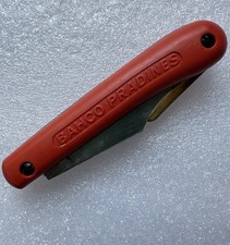 couteau collect poche Electricien ancien rouge  BAHCO PRADINES P11 - 11 cm  - BE