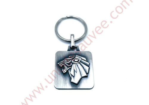 Porte clé peugeot métallique - porte-clÉ,
