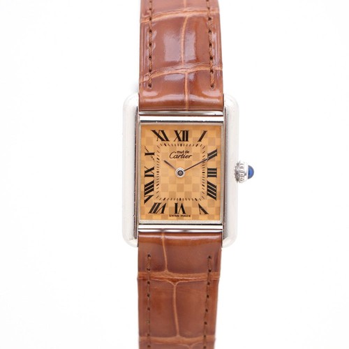 Cartier silver must quartz - silver,