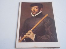 CP CARTE POSTALE TABLEAU Le XVIème ECOLE FRANCAISE PORTRAIT d'un MUSICIEN