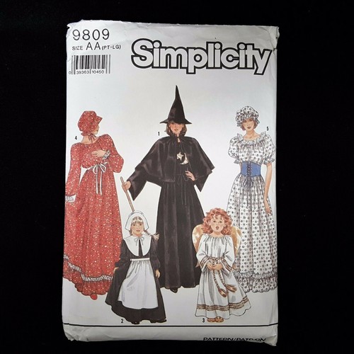 Simplicity 9809 costume witch - simplicity,