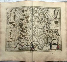 c1645 BLAEU, Carte ancienne