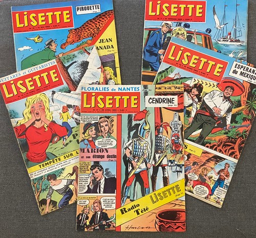 Lot lisette 1963 - lisette,