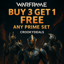 WARFRAME PRIME SETS ? - Buy 3 Get 1 FREE ?| Any Prime Set | CrookyDeals