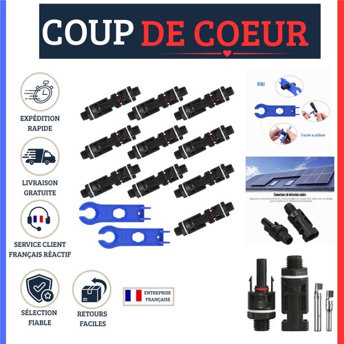 Paires connecteur solaire - connecteur,