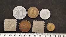 lot 7 jetons consommation necessite - REF11884J