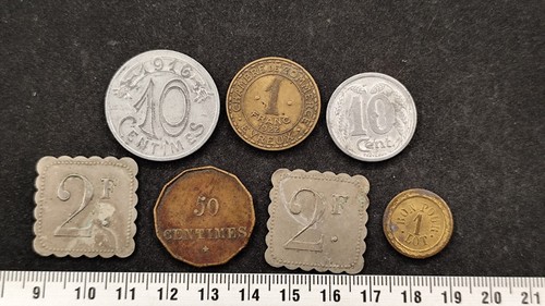 Lot jetons consommation - 7,