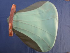 Selle passager moto ancienne housse collection SABLE