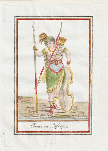 Gravure costume soldat - gravure, de