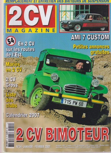 2cv magazine ami 7 - 2cv,
