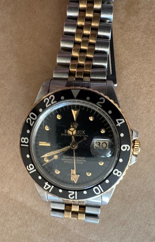 Unpolished 1982 rolex gmt - unpolished,