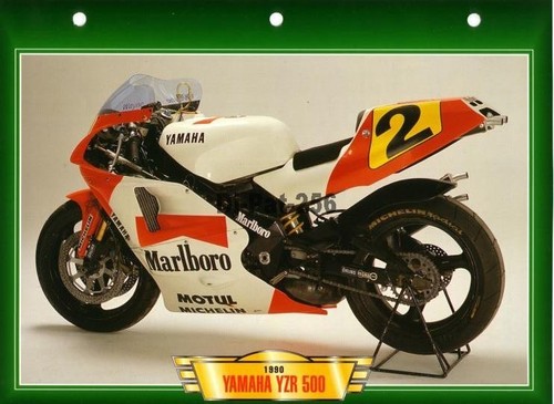 Fiche moto yamaha - yamaha, yzr