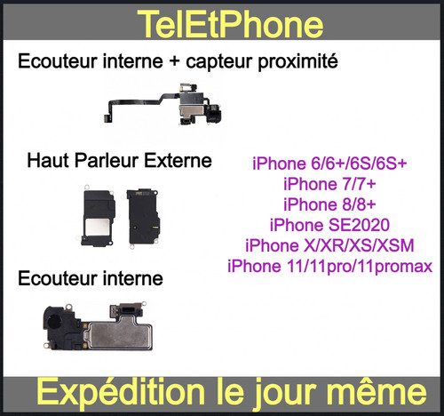 Ecouteur interne haut - ecouteur, parleur