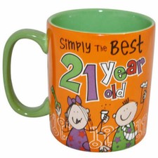 Simply The Best 21 Year Old Mug - Gift Present Keepsake 21st
