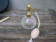 vaporisateur a parfum en cristal par marcel franck ( fonctionnel )