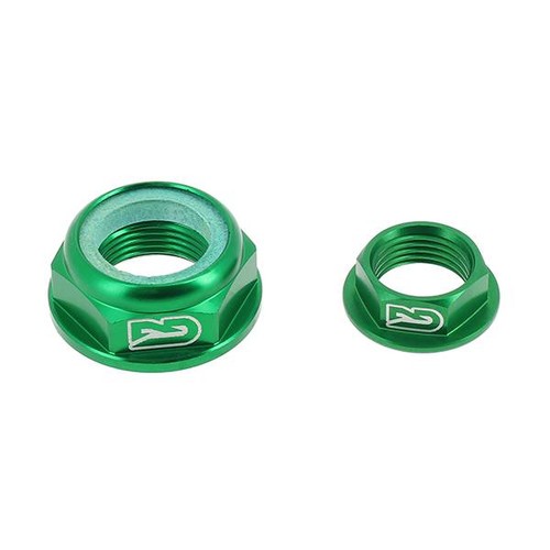 Paire écrous pivot roue - de,