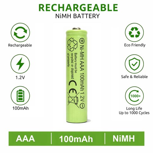 Aaa nimh 100 mah v - aaa,