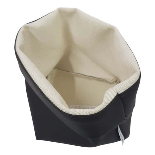 Panier pain rond cuir - en,