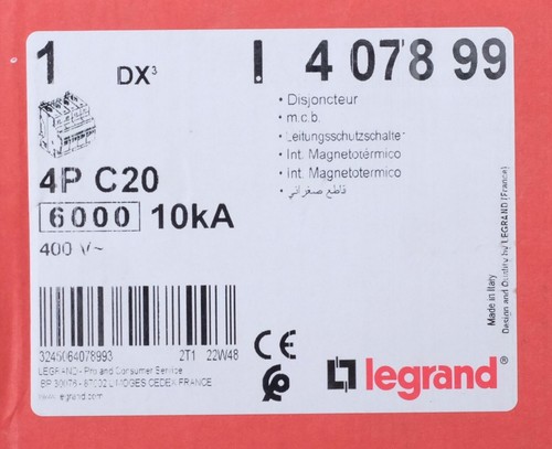 Legrand 4078 disjoncteur - 4078, 99