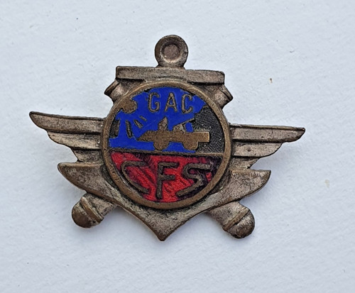 Gac cfs groupe artillerie - cfs, d'artillerie