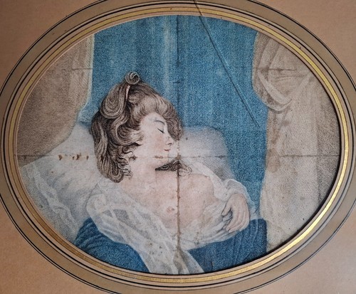 Gravure érotique fin xviiie - gravure,