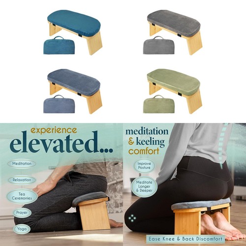 Banc méditation portable - banc,