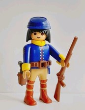 Playmobil ÉCLAIREUR INDIEN NORDISTE USA Guerre De Sécession ACW Pisteur Scout 